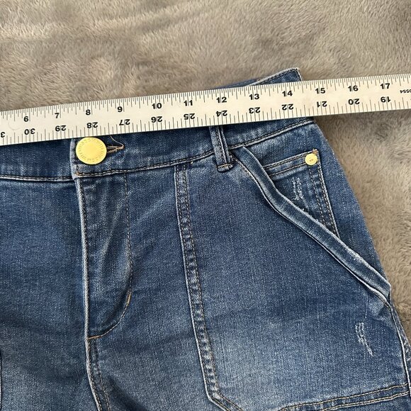 Wit and Wisdom High Rise Cuffed Stretch Shorts Women's size 6 - Picture 6 of 7